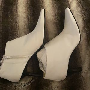 NWOB Carlos Santana Sacred White Booties